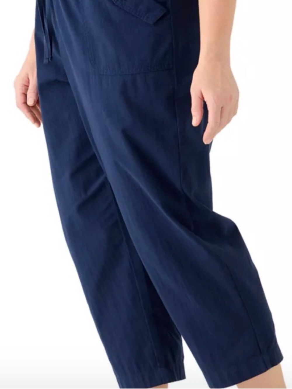 Kim Rodgers Plus Size Capri Pants Navy Blue Size XLarge